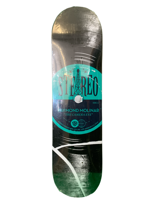Stereo Raymond Molinar The Camera Eye 8" Classic Skateboard Deck