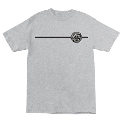 Santa Cruz Other Dot Sport Grey Tonal Heavyweight S/s Shirt