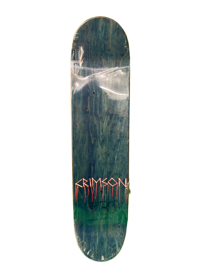 Crimson Kris Markovich Muertos Skull 7.8" Classic Skateboard Deck