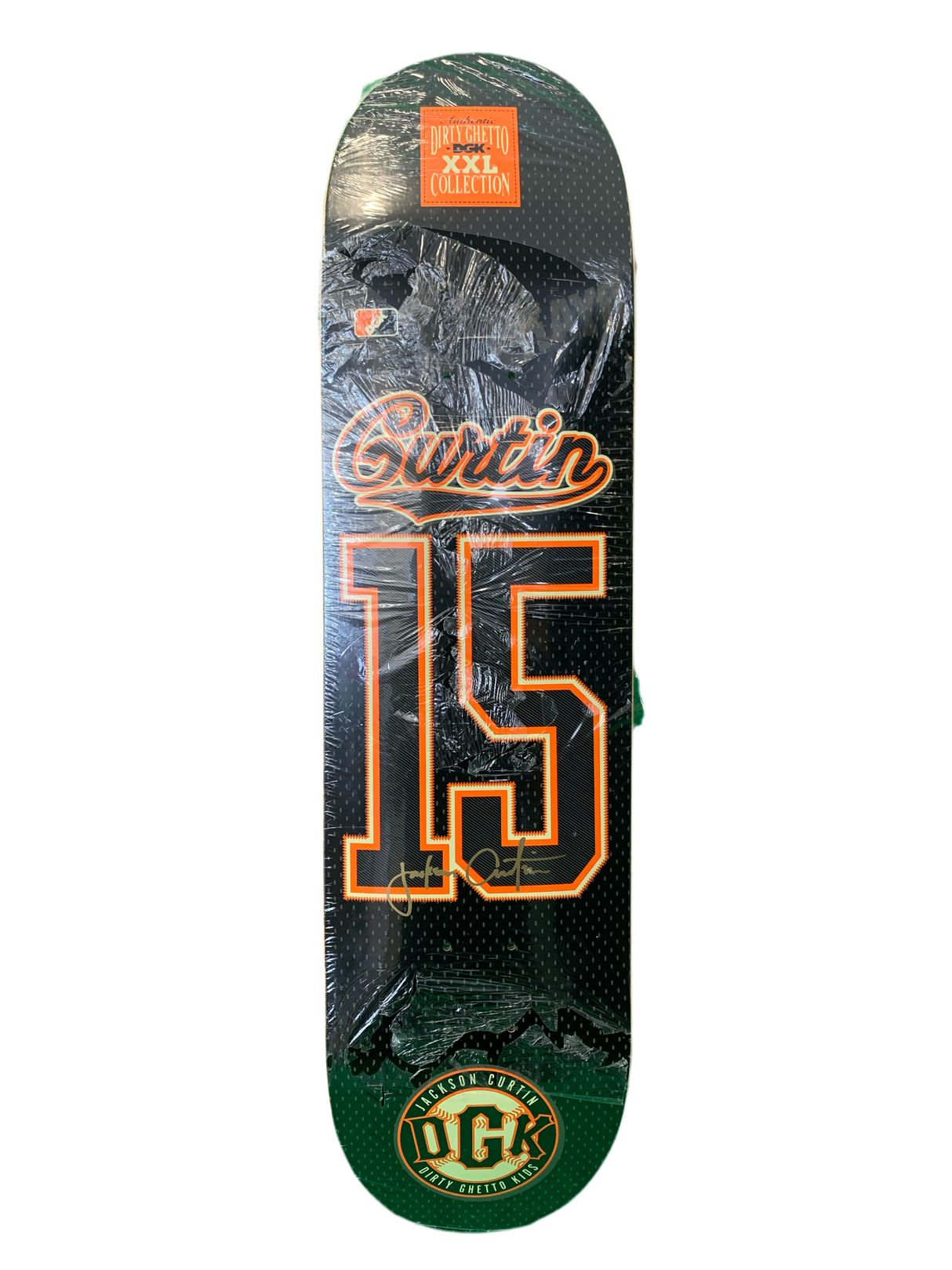 DGK 2007 XXL Collection Jack Curtin SF Jersey 8.06" Classic Skateboard Deck