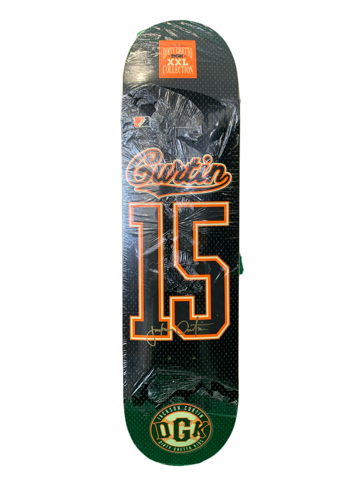 DGK XXL Collection Jack Curtin SF Jersey 8.06" Classic Skateboard Deck