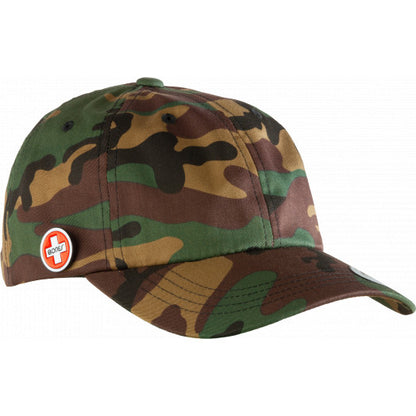 Bones Bearings Dad Camo Cap W/ Circle Pin