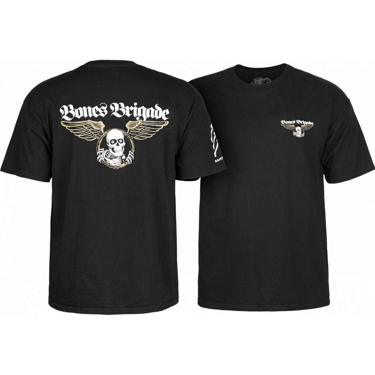 Powell Peralta Bones Brigade Autobiography Black S/s Shirt