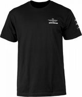 Powell Peralta Bones Brigade Bomber Black S/s Shirt