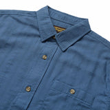 Seager Caldera Faded Denim S/s Button Up Shirt