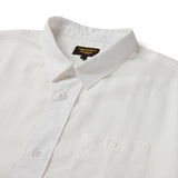 Seager Caldera White S/s Button Up Shirt