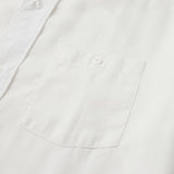 Seager Caldera White S/s Button Up Shirt