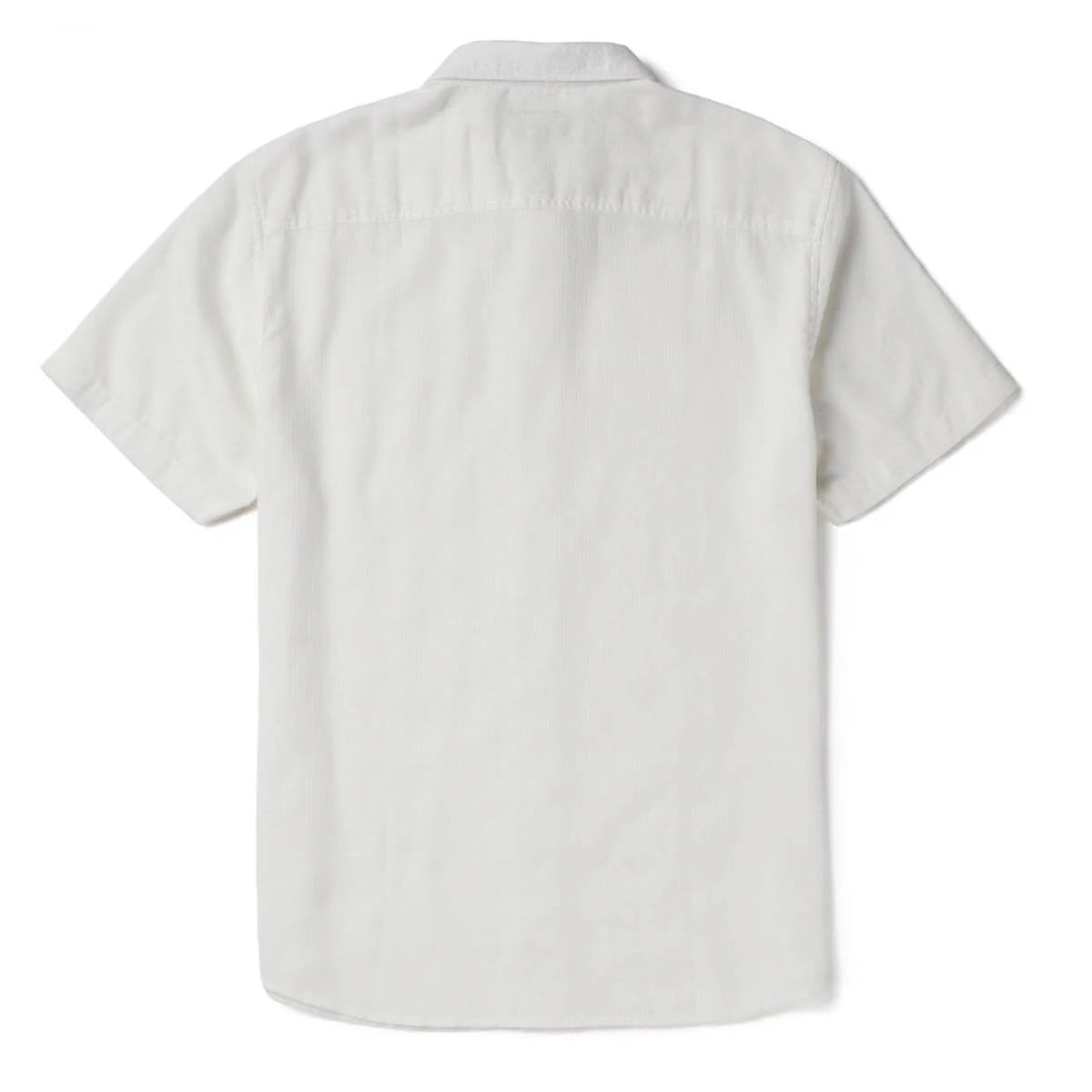 Seager Caldera White S/s Button Up Shirt