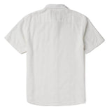 Seager Caldera White S/s Button Up Shirt