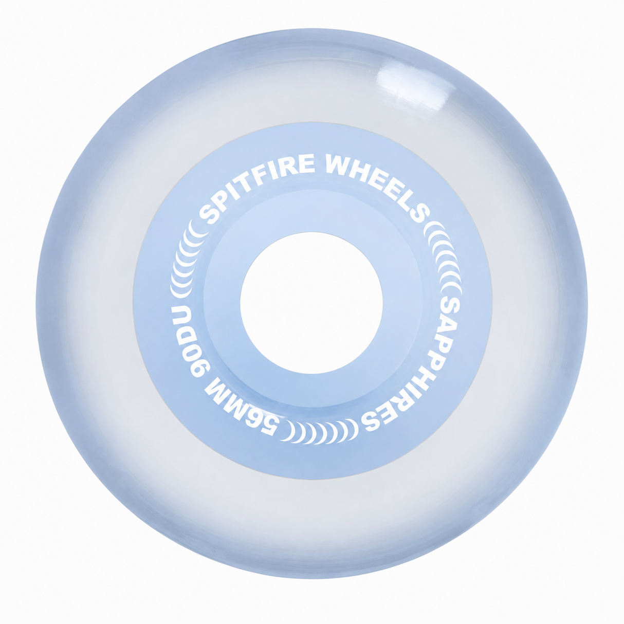 Spitfire x April 90D Sapphire Radial 56mm Skateboard Wheels