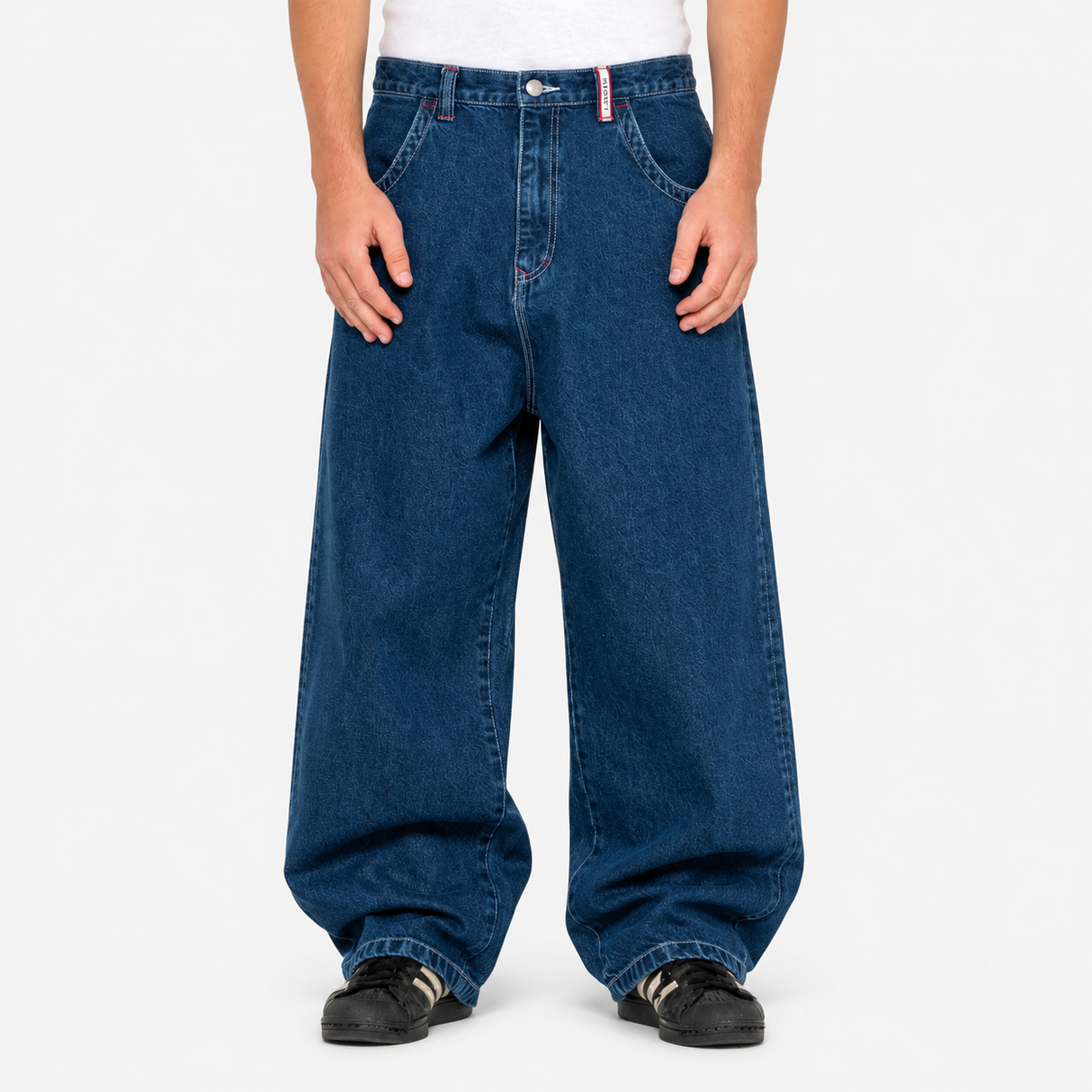 Rusty Turbo Deep Sea Blue Baggy Jean