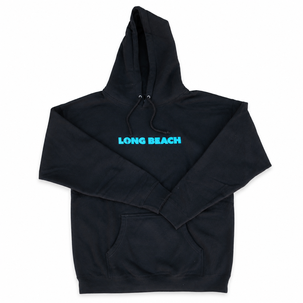 Girl x LB Skate “We OG Long Beach” Black Hooded Sweatshirt