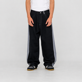 Rusty Flip Daddy Black Taped Pant