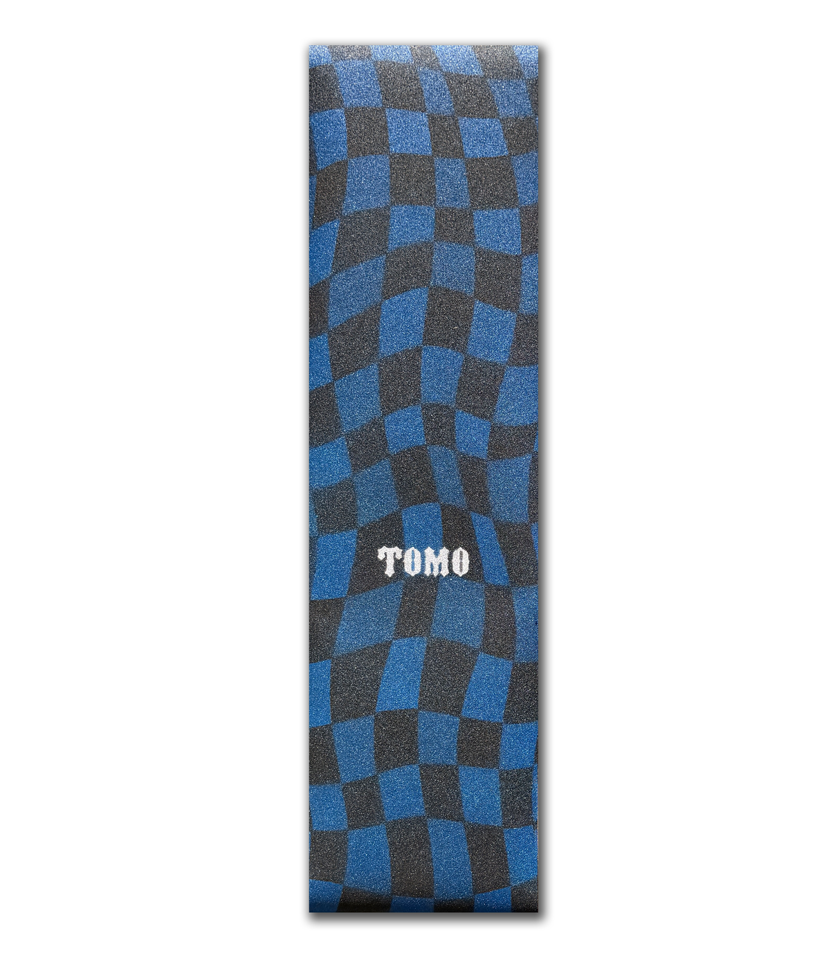 Tomo Checker - Blue Graphic Griptape