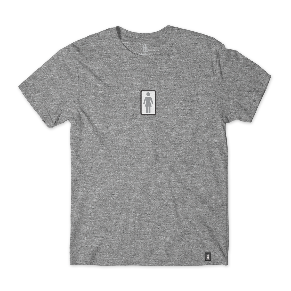 Girl Classic OG Ash Grey S/s Shirt