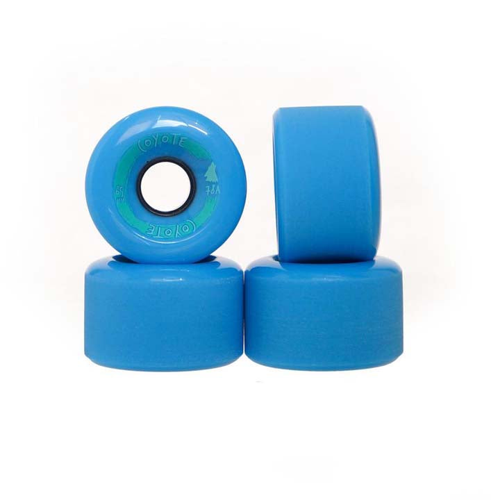 Coyote Wheels Blue Slider 65Mm 78A Cruiser Wheels