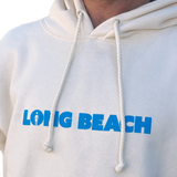 Girl x LB Skate “We OG Long Beach” Bone Hooded Sweatshirt