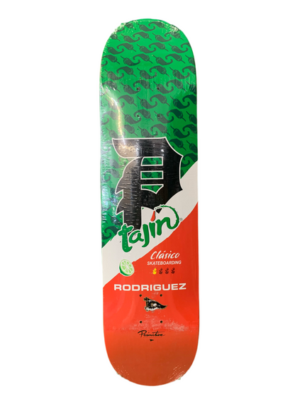 Primitive Paul "P-Rod" Rodriguez Tajin Red/Green 8" Classic Skateboard Deck