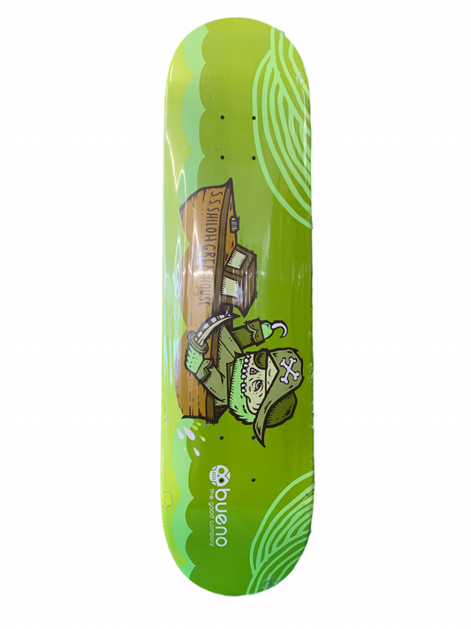 Bueno Shiloh Greathouse Sailor Green 8" Classic Skateboard Deck