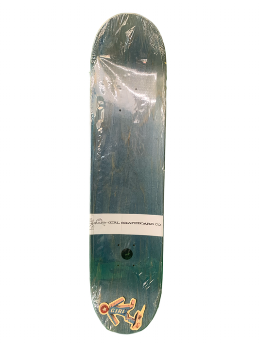 Girl Guy Mariano Sketches 7.75" Yellow Classic Skateboard Deck