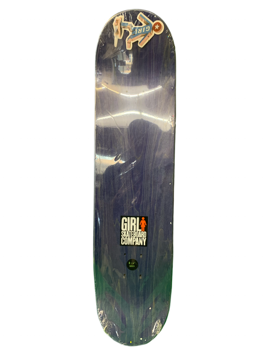 Girl Sean Malto In The Hat 8.1" Classic Skateboard Deck
