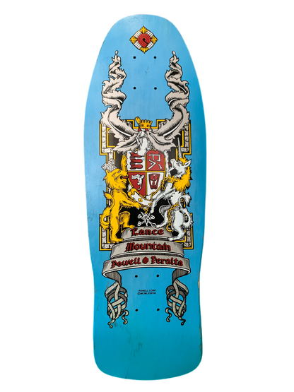 Powell Peralta Lance Mountain OG 1986 Crest Classic Skateboard Deck