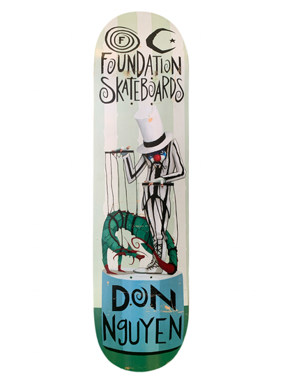 Foundation Don Nuge Nguyen Puppet Master 8" Classic Skateboard Deck