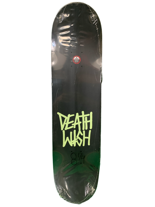 Deathwish Deathspray Glow In The Dark 8.25" Classic Skateboard Deck