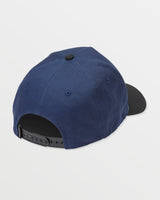 Volcom Embossed Stone Cosmic Blue Snapback Hat