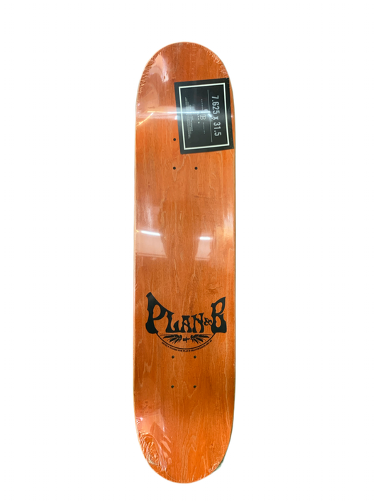 Plan B Danny Way Art by David Flores 7.625" Classic Skateboard Deck