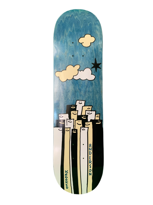 Krooked 2020 Mike Anderson Gathering 8.3" Classic Skateboard Deck