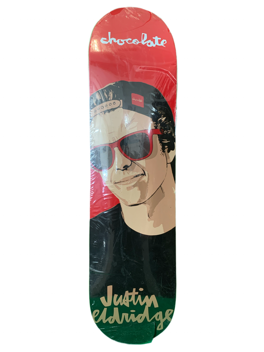 Chocolate Justin Eldridge Portrait 8" Classic Skateboard Deck
