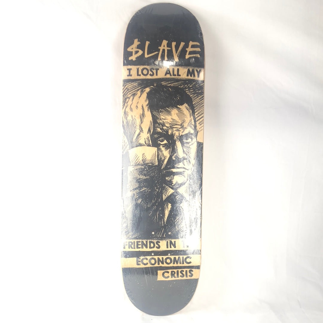 Slave Friendless Economy Black/White 8.125'' Skateboard