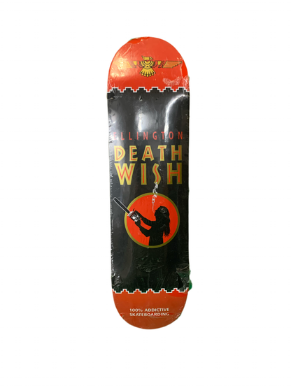 Deathwish 2010 Erik Ellington Addict 8.4" Classic Skateboard Deck