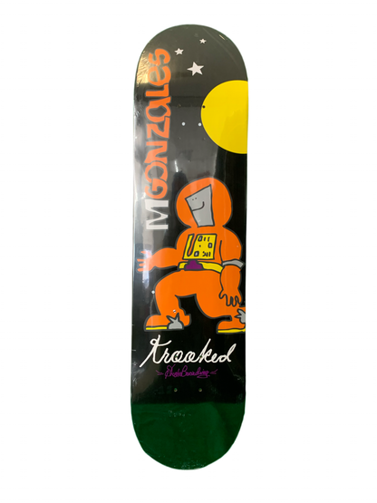 Krooked Mark Gonzales Spaceman 7.6" Classic Skateboard Deck
