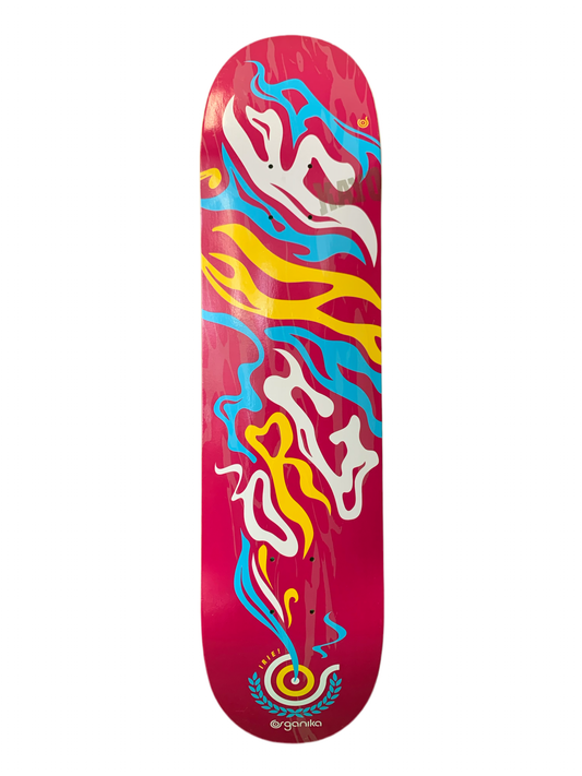 Organika Irie! Flame 7.75" Classic Skateboard Deck