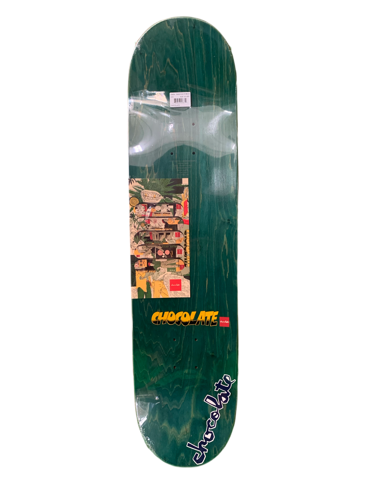 Chocolate Jordan Trahan Sound System 8.25" Classic Skateboard Deck