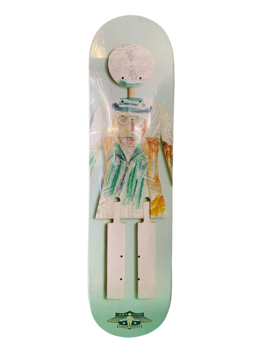Girl Jeron Wilson Art Dump 8" Classic Skateboard Deck