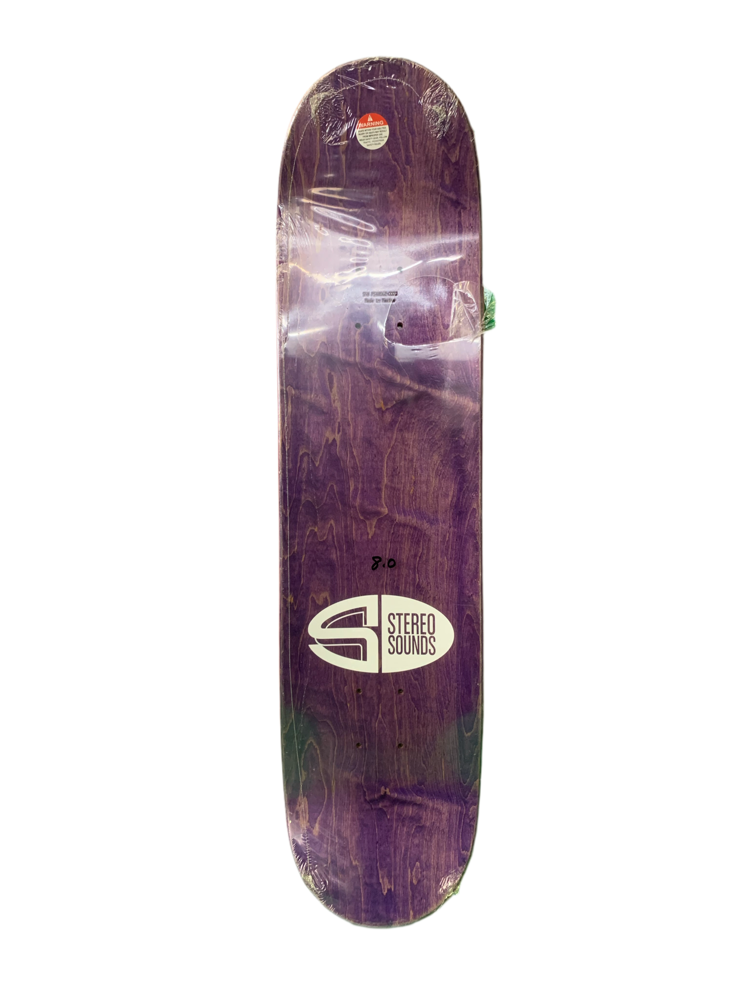 Stereo Kyle Leeper Sounds Logo 8" Classic Skateboard Deck