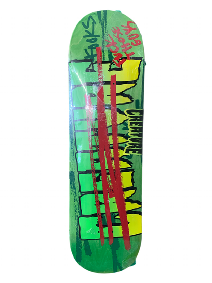 Creature Fuck Those Guys Large Powerply 8.8" Classic Skateboard Deck
