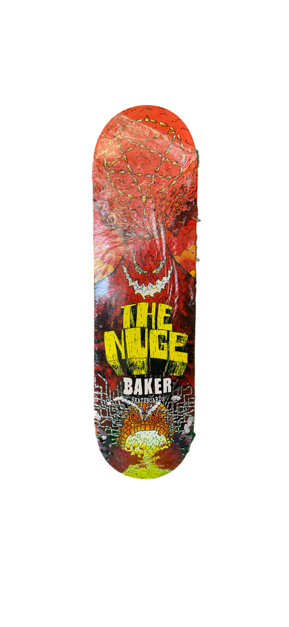 Baker Don 'The Nuge' Ngyen Super Jail Art Red 8.475" Classic Skateboard Deck