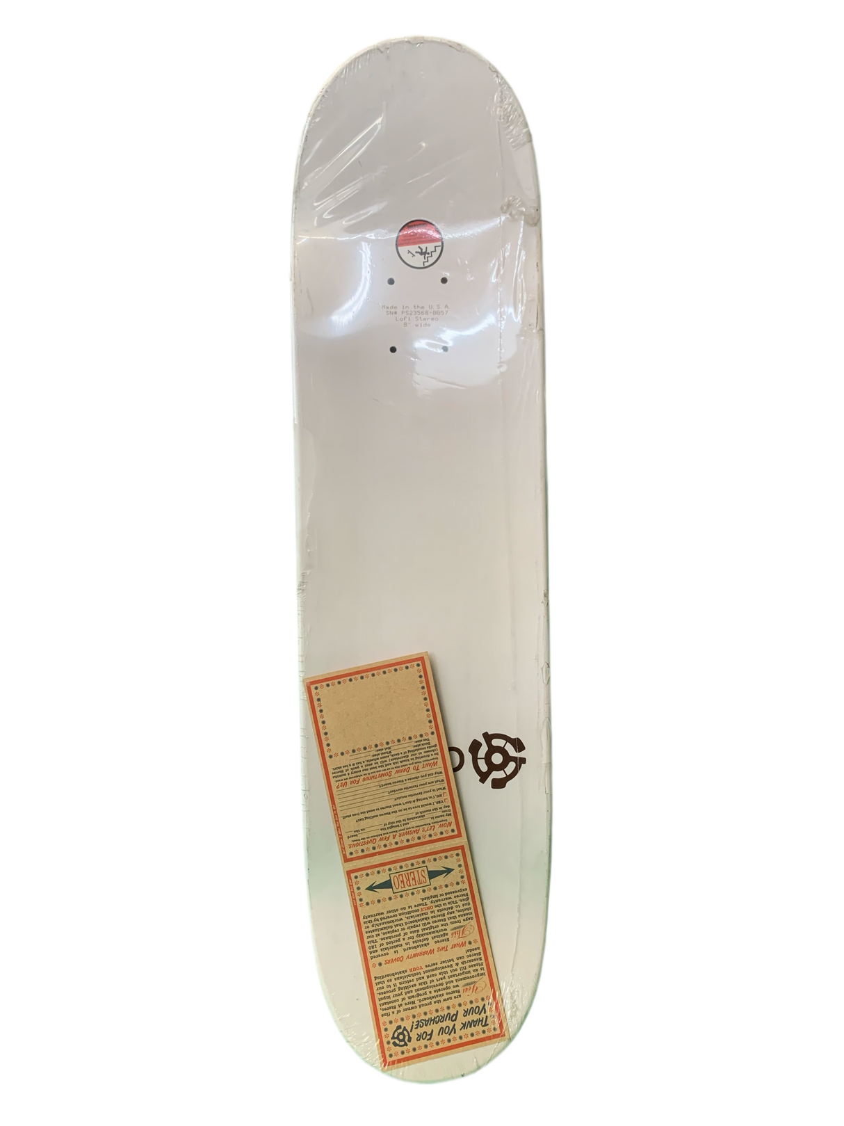 Stereo Team Orange Hues 8" Classic Skateboard Deck