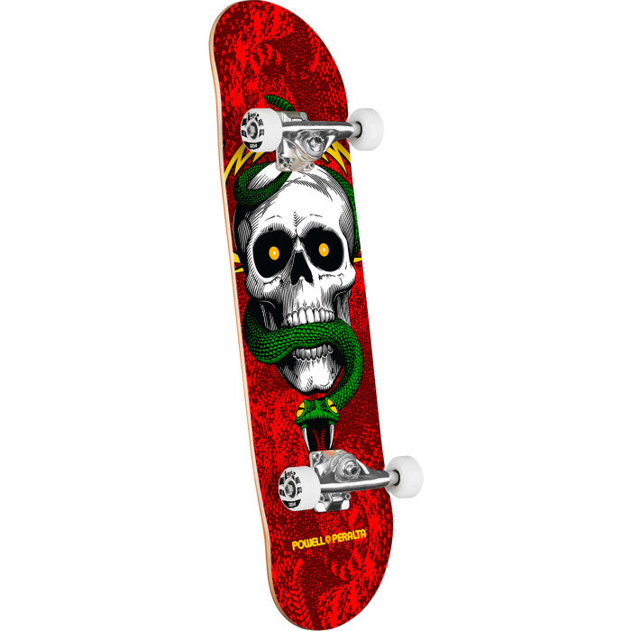 Powell Peralta McGill Skull & Snake Birch Red 7.75" Skateboard Complete