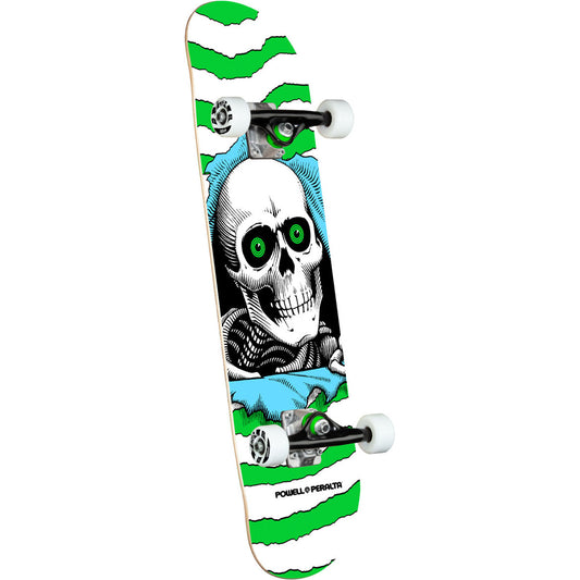 Powell Peralta Ripper One Off Green Birch 7.5 x 30.07 Complete Skateboard