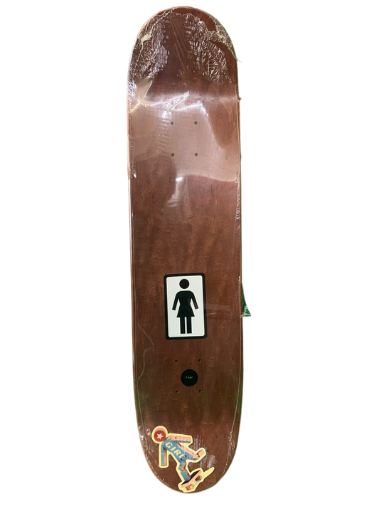 Girl Mike Carroll The Darkside 7.6" Classic Skateboard Deck