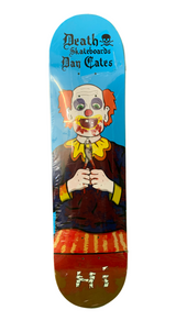 Death Dan Cates Clown Pulling Teeth 7.625" Classic Skateboard Deck