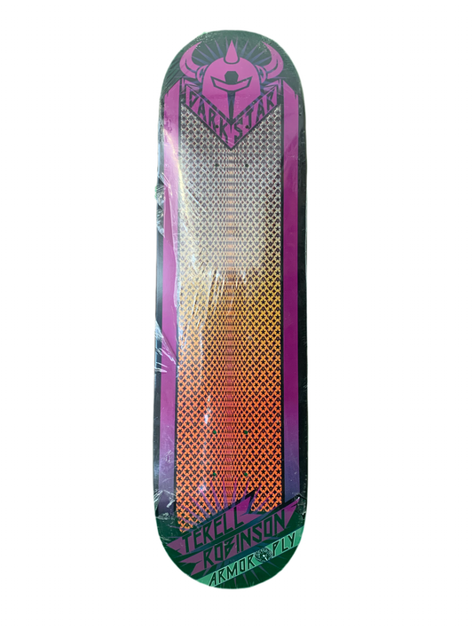 Darkstar Terrell Robinson Purple Armor Light 8.3" Classic Skateboard Deck