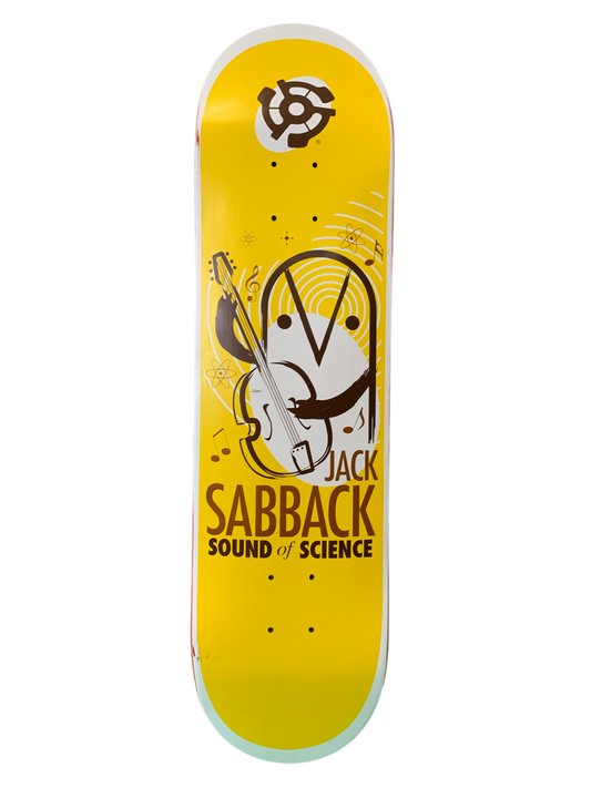 Stereo Jack Sabback Sound of Science 8.1" Classic Skateboard Deck