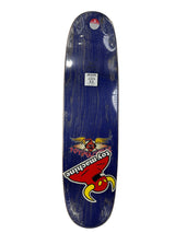 Toy Machine Axel Cruysburghs Axel Sect Jar Woodgrain Purple Blue Size 8.5" Vintage NOS Shaped Deck