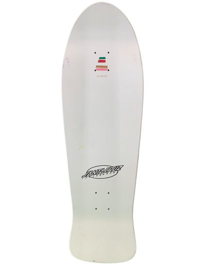 Santa Cruz My Colorway Slasher Used Classic Skateboard Deck